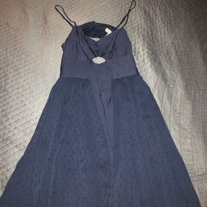 Navy blue dress